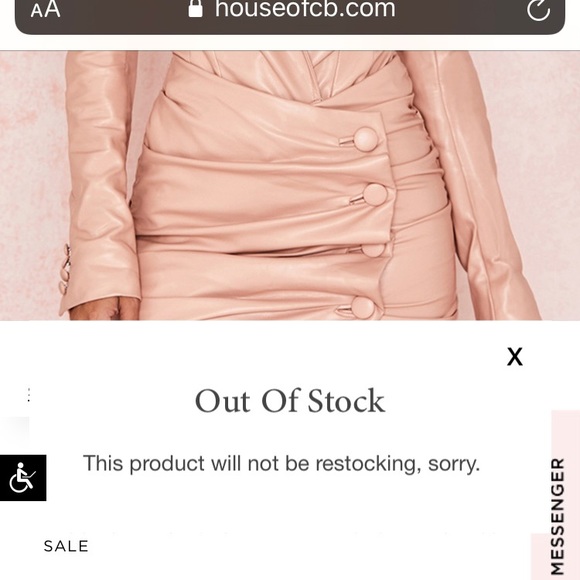 $29 New NWOT HOCB Peony Blazer Bodysuit small left - Picture 6 of 6